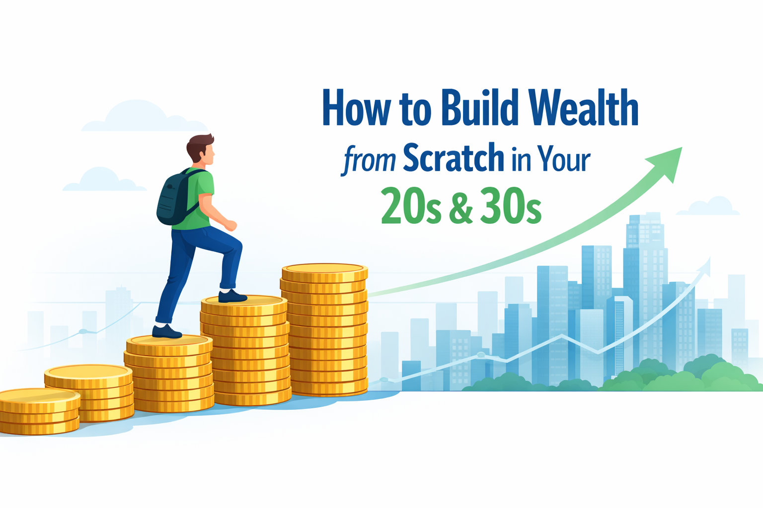 How to Build Wealth from Scratch in Your 20s & 30s (Proven System)