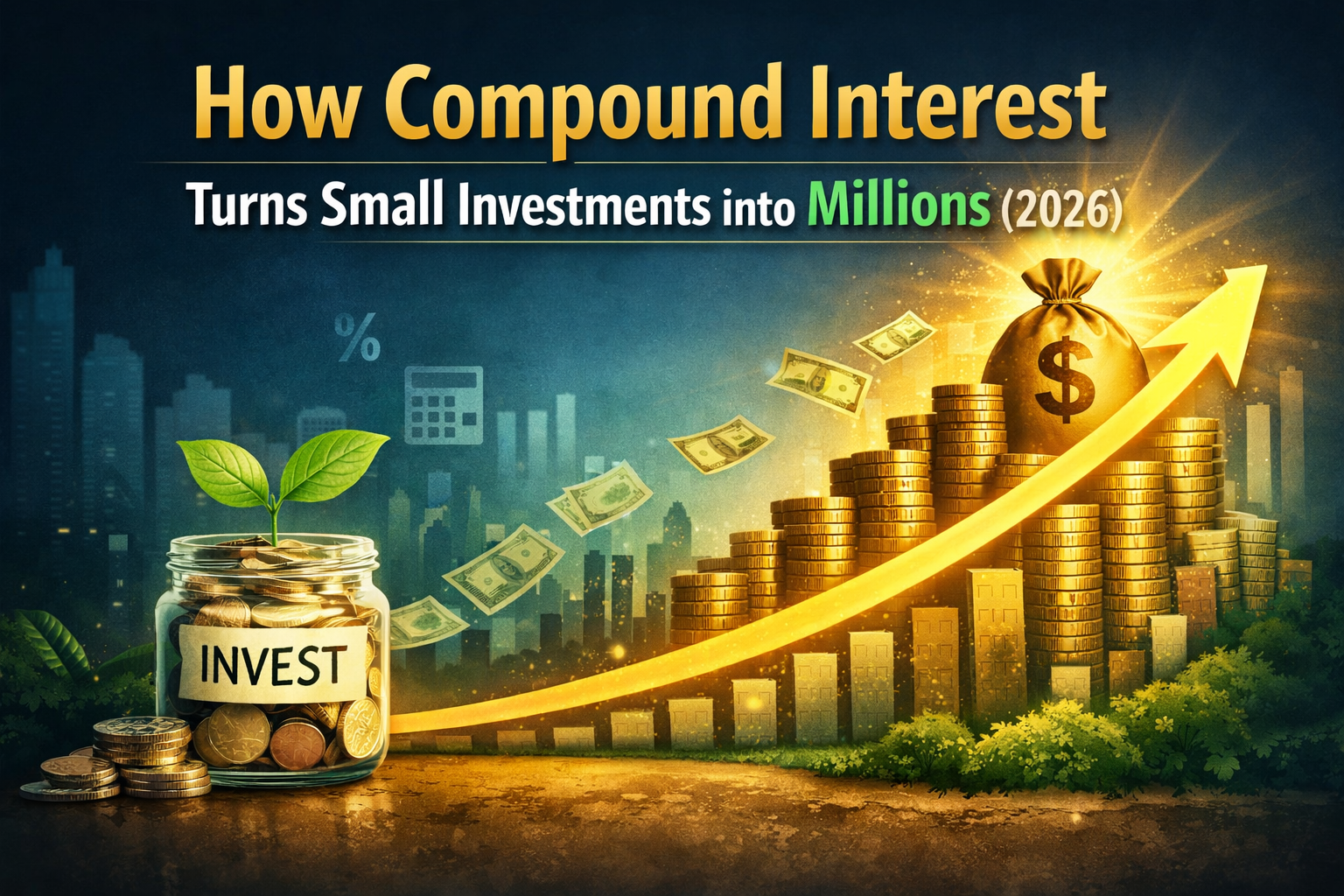 How Compound Interest Turns Small Investments into Millions (2026)