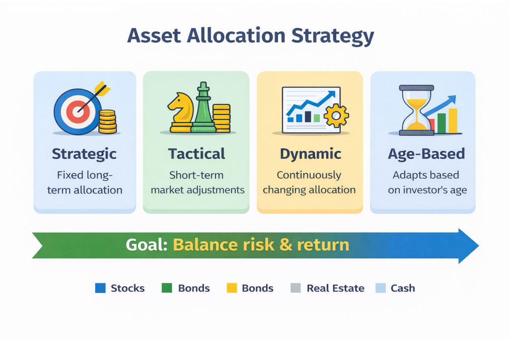 asset allocation strategy diversification chart
