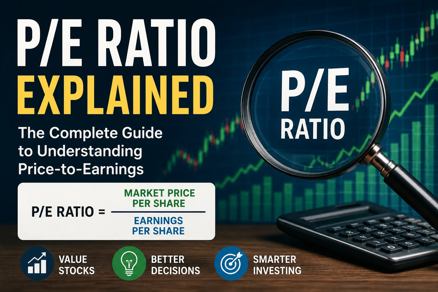 PE Ratio Explained guide for stock valuation and investing