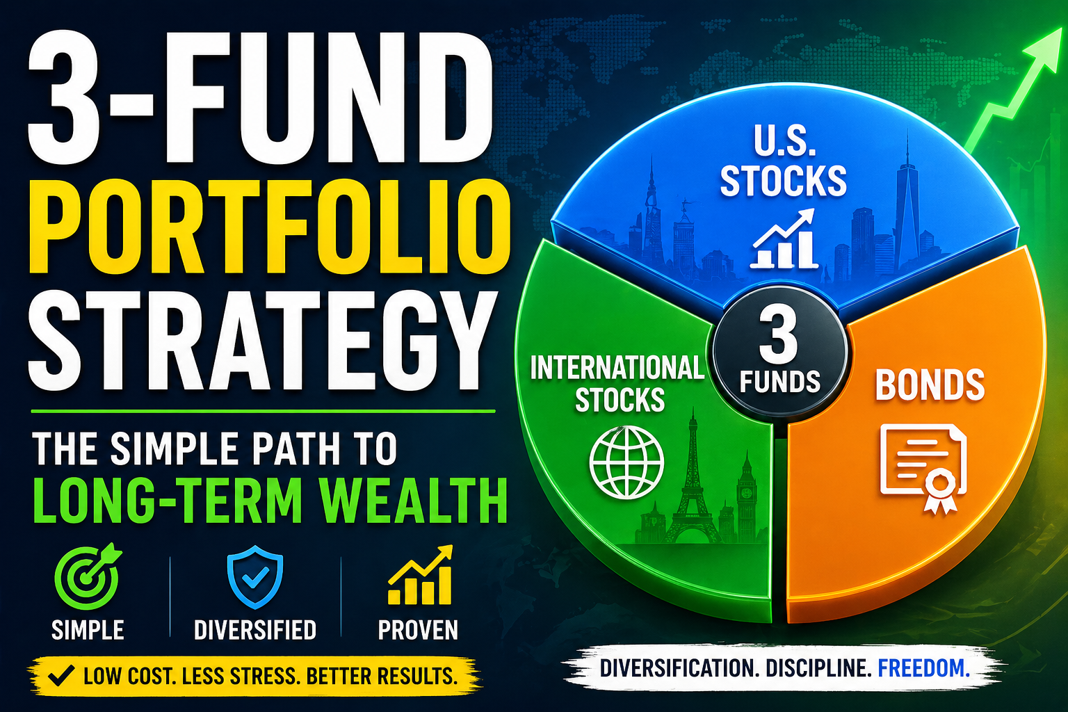 3-Fund Portfolio Strategy breakdown