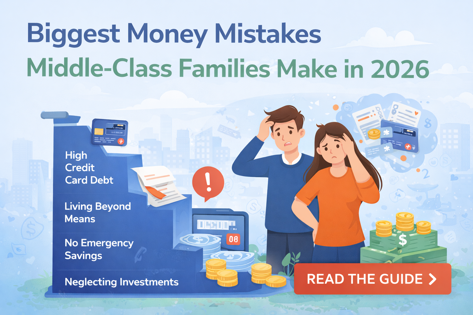 biggest money mistakes middle-class families make in 2026