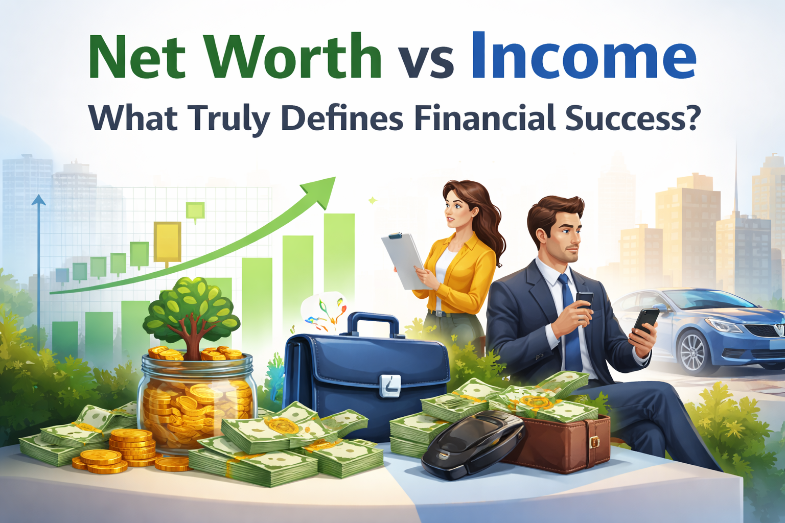 net worth vs income