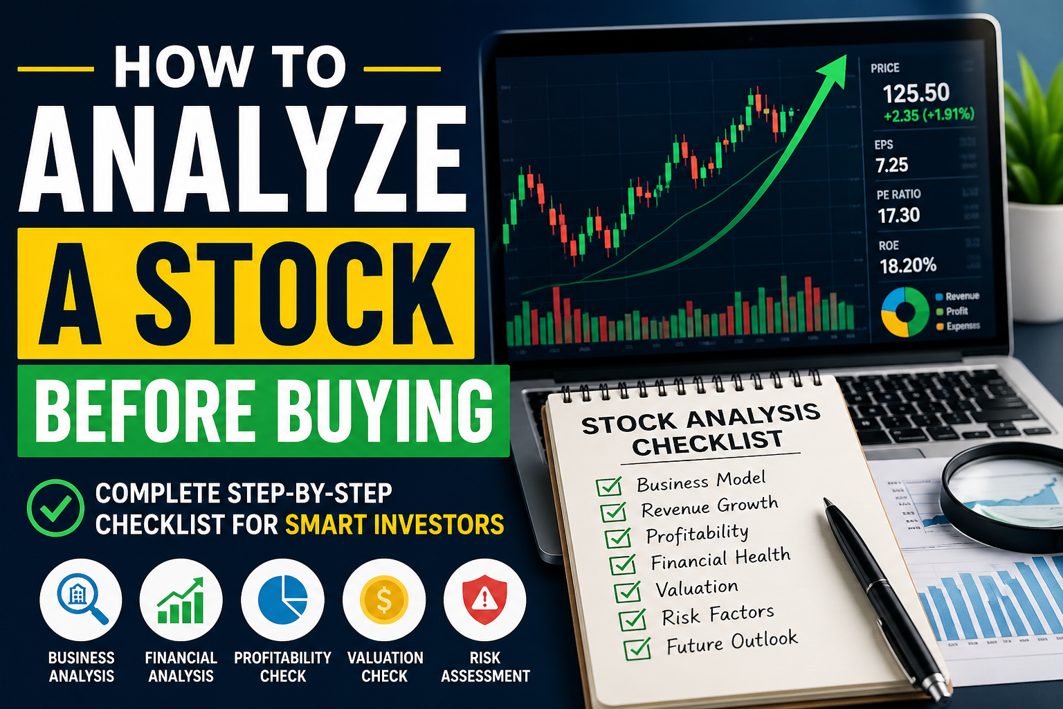 How to analyze a stock before buying checklist