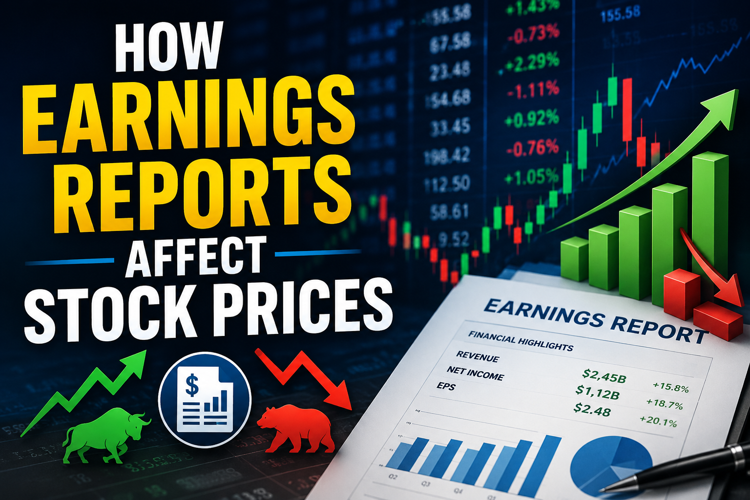How Earnings Reports Affect Stock Prices