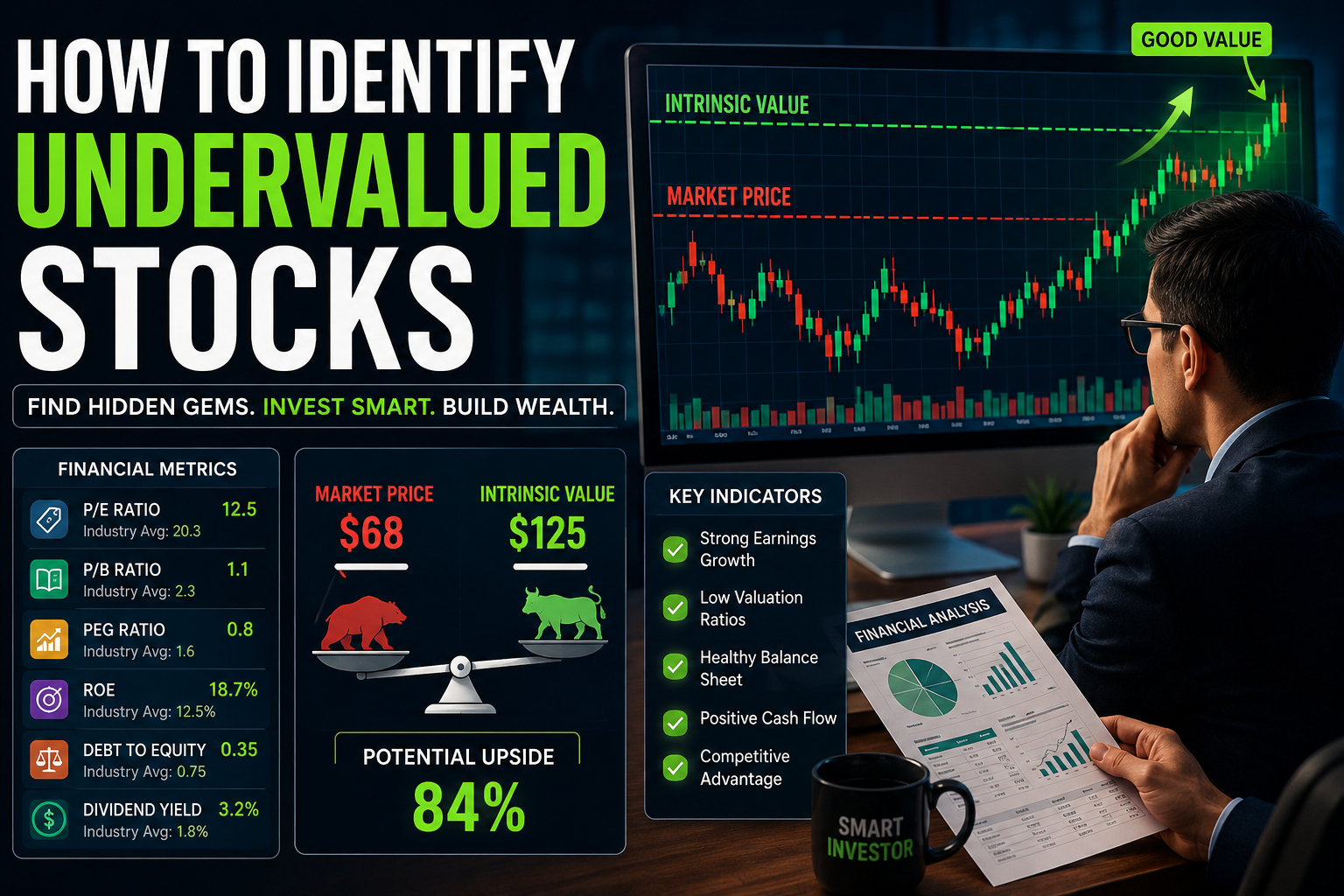 How to Identify Undervalued Stocks
