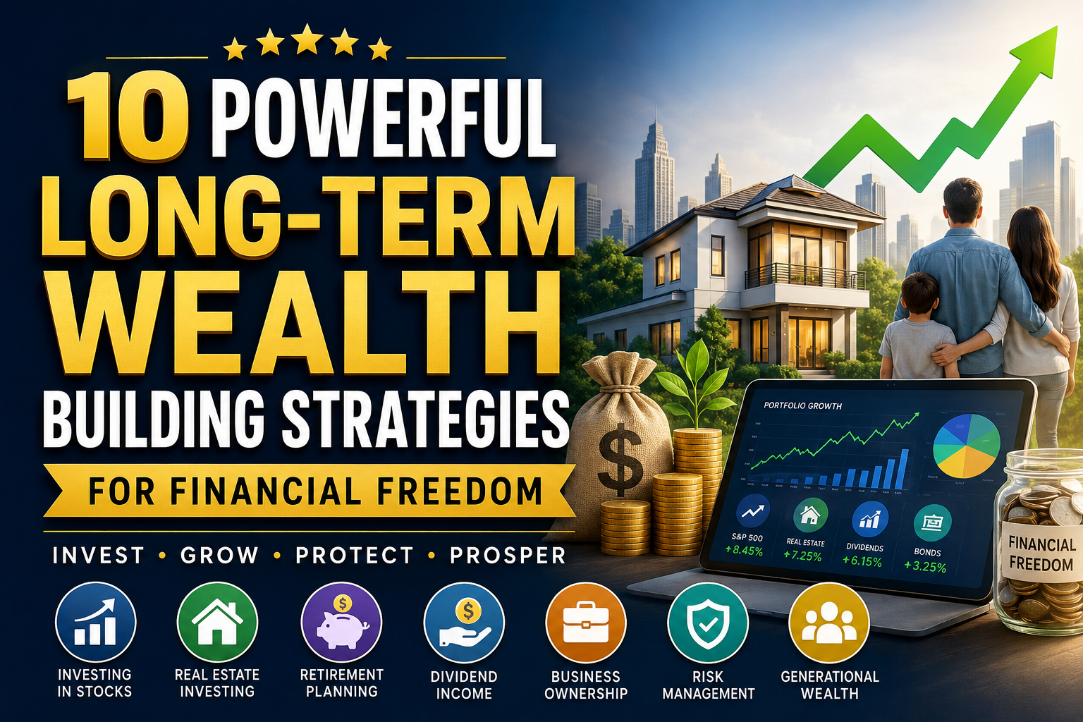 10 Powerful Long-Term Wealth Building Strategies for Financial Freedom