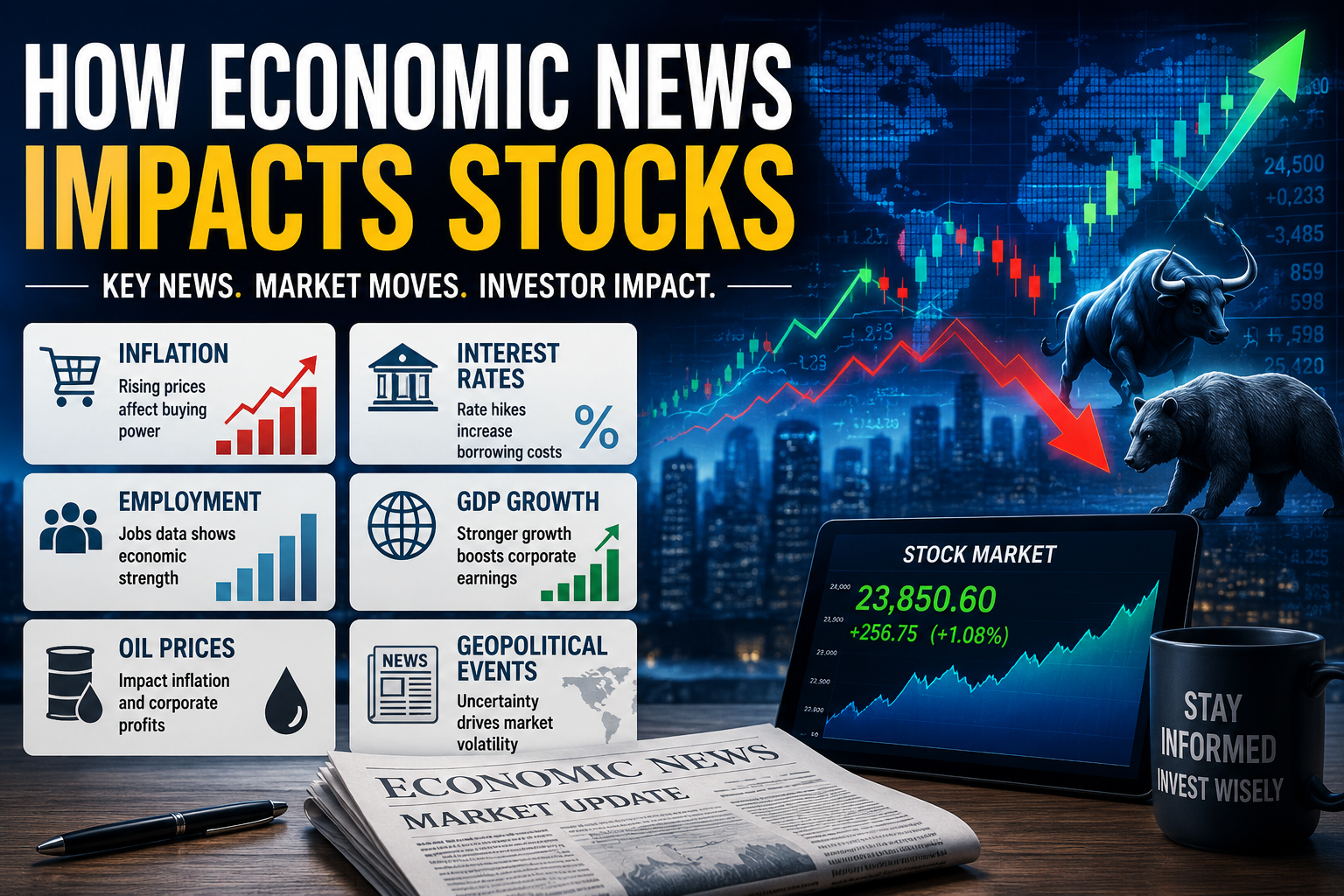 How Economic News Impacts Stocks