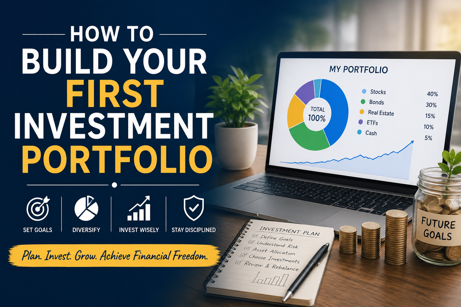 how to build your first investment portfolio