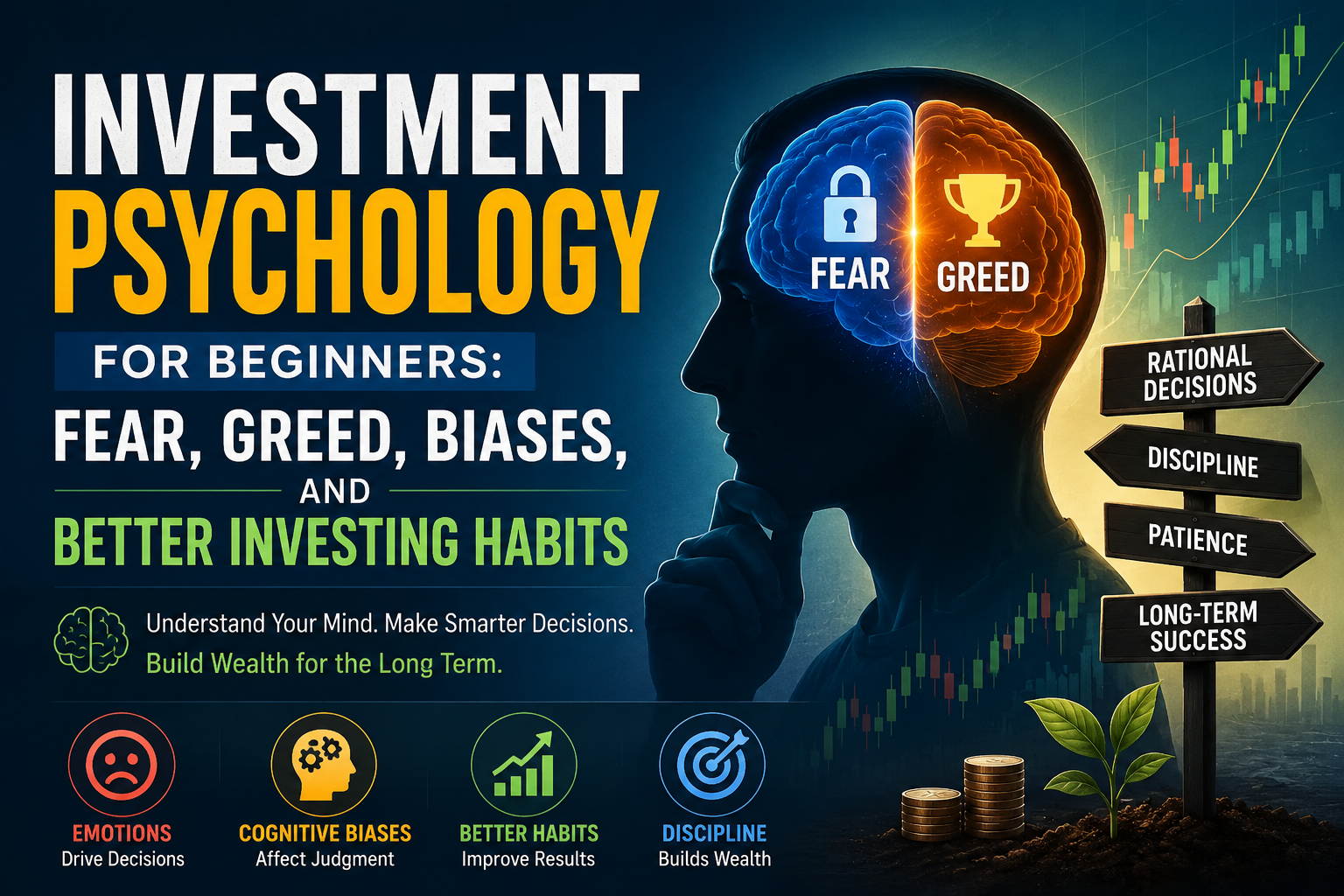 Investment Psychology for Beginners: Fear, Greed, Biases, and Better Investing Habits