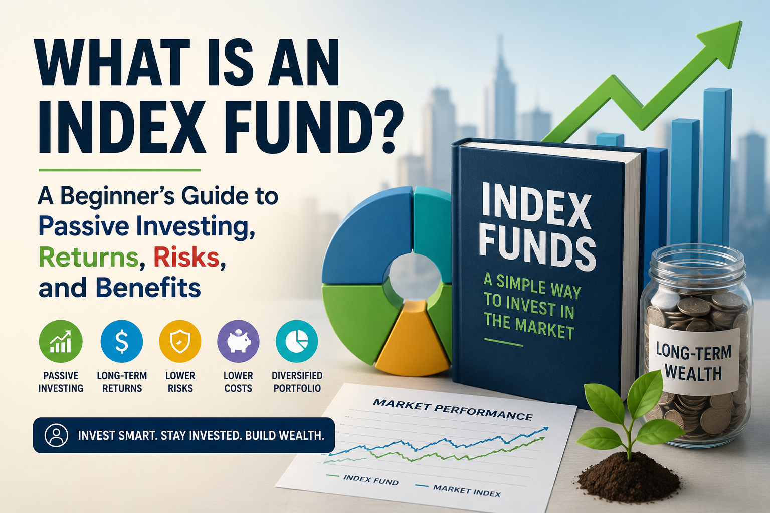 What Is an Index Fund? A Beginner’s Guide to Passive Investing, Returns, Risks, and Benefits