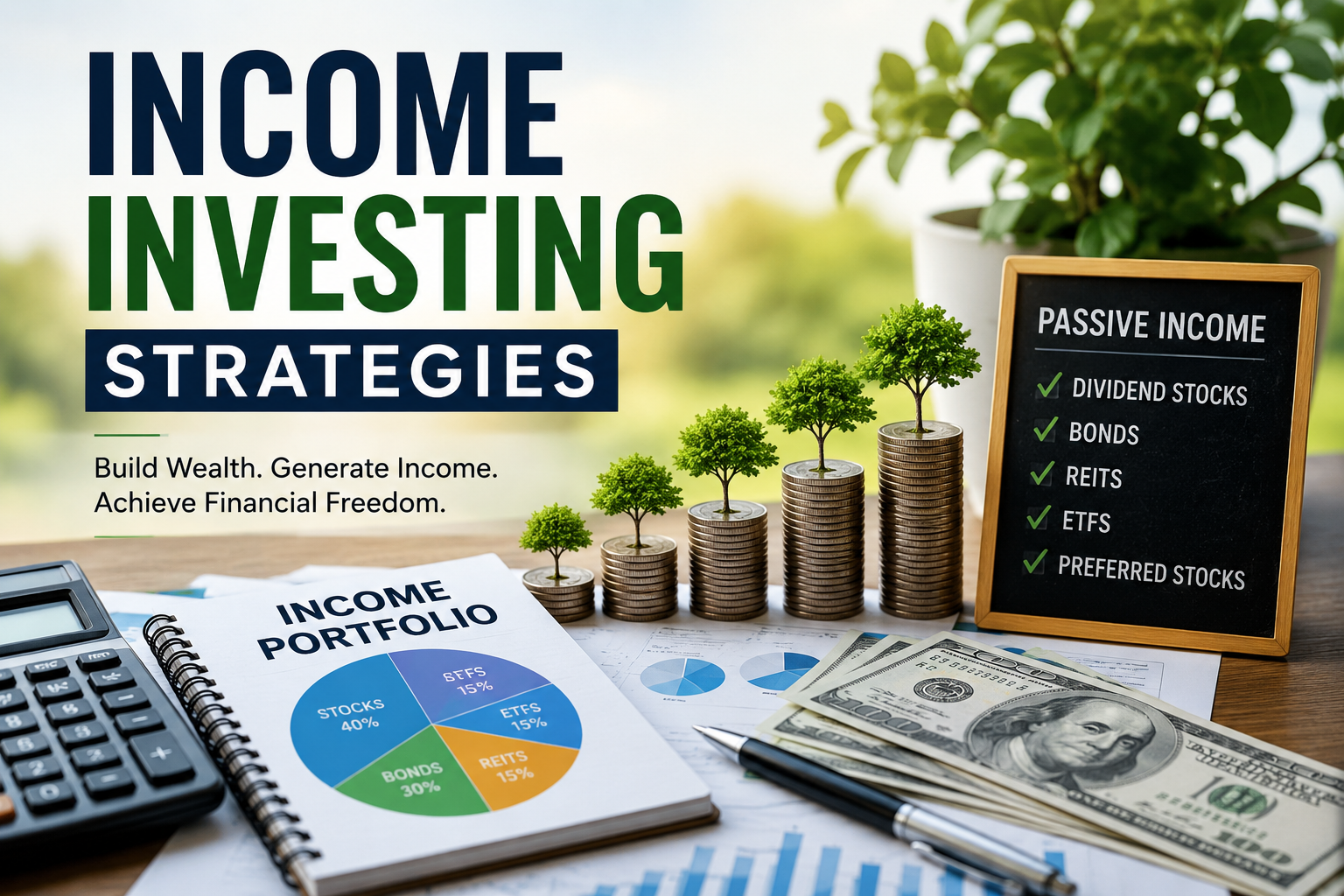 15 Income Investing Strategies to Build Reliable Passive Income in 2026