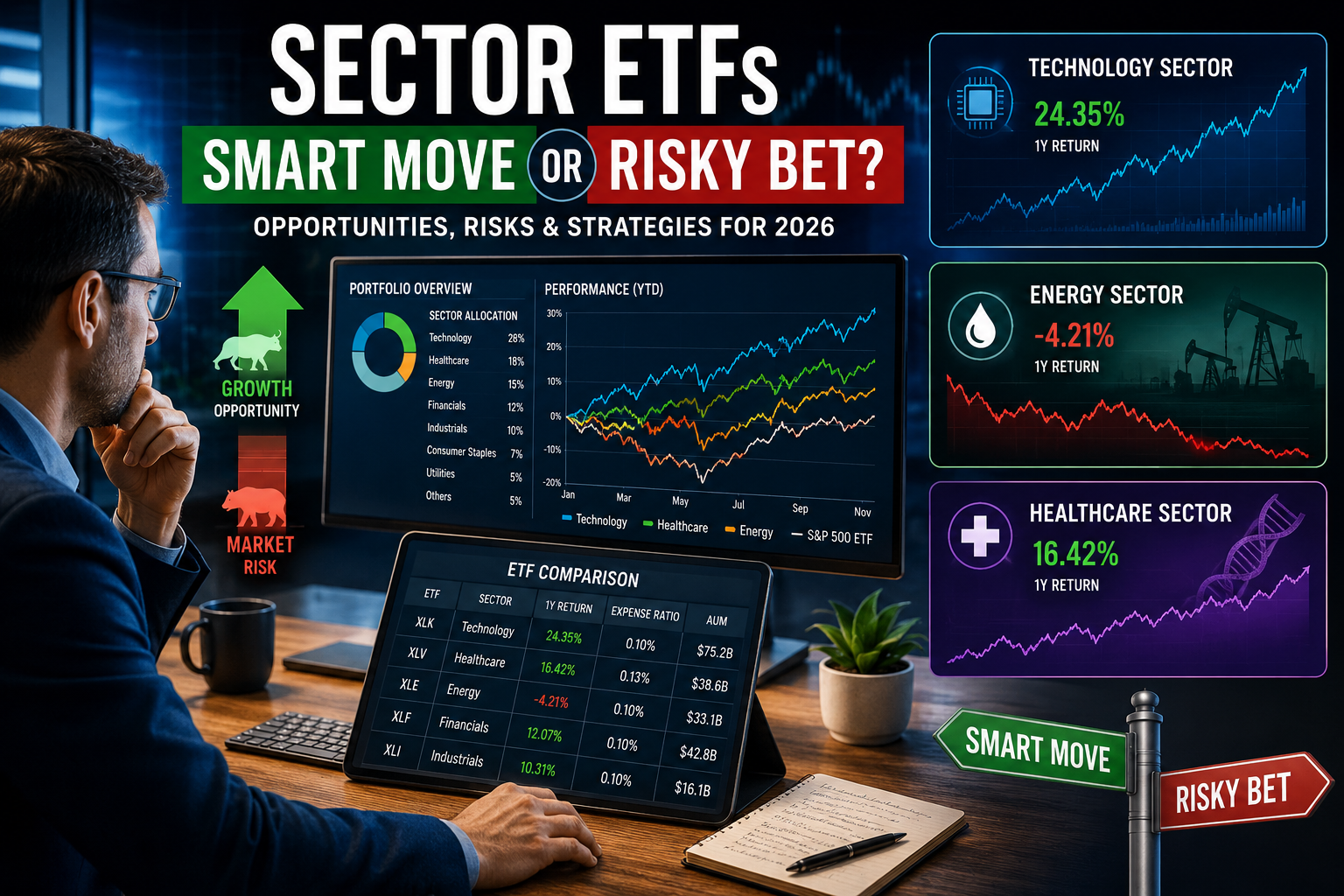 Sector ETFs Smart Move or Risky Bet