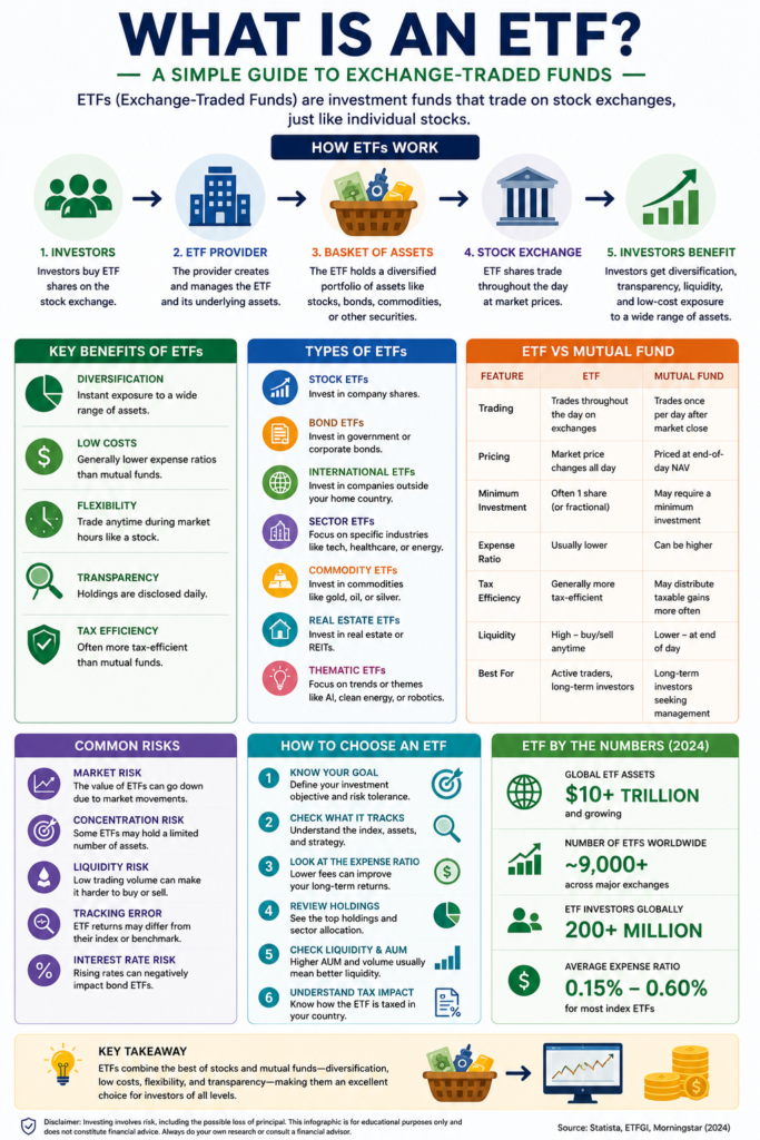 what-is-an-etf Infographics