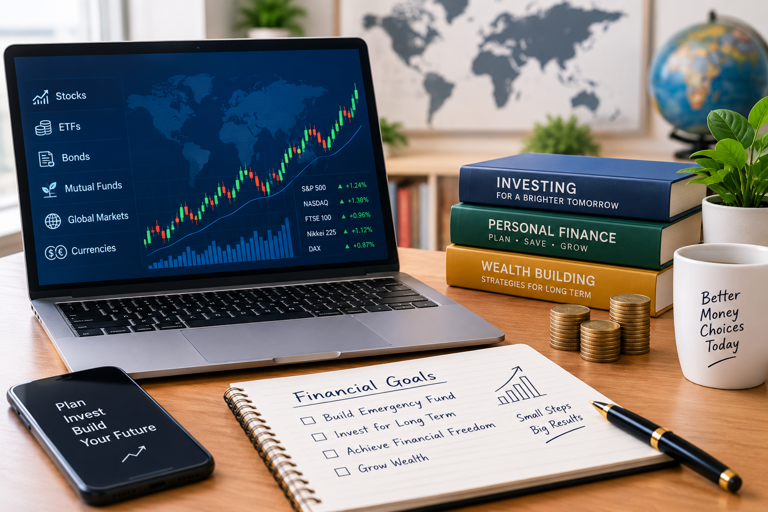 Personal finance and investing education at The AJ Times