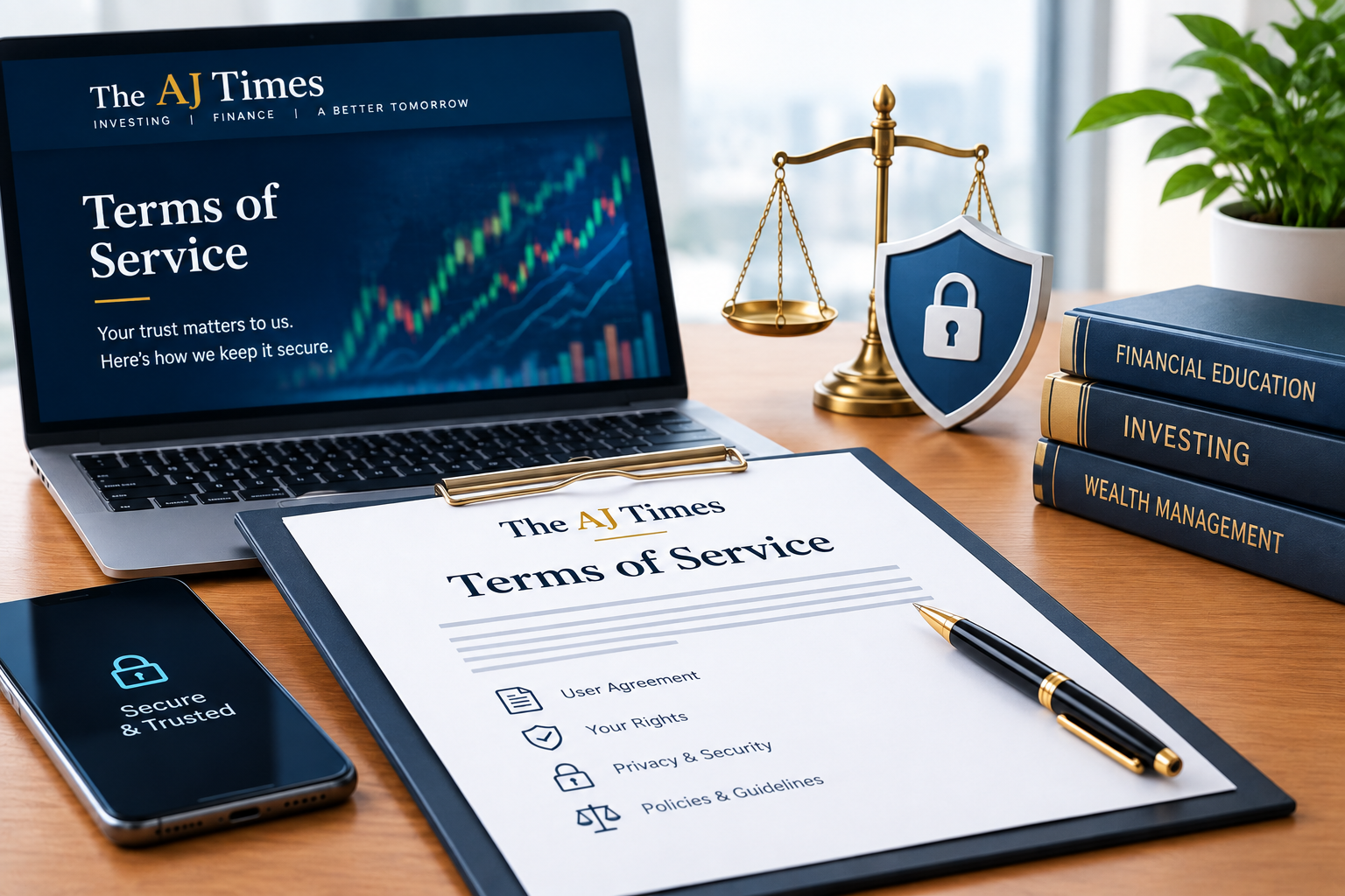Terms of Service for The AJ Times